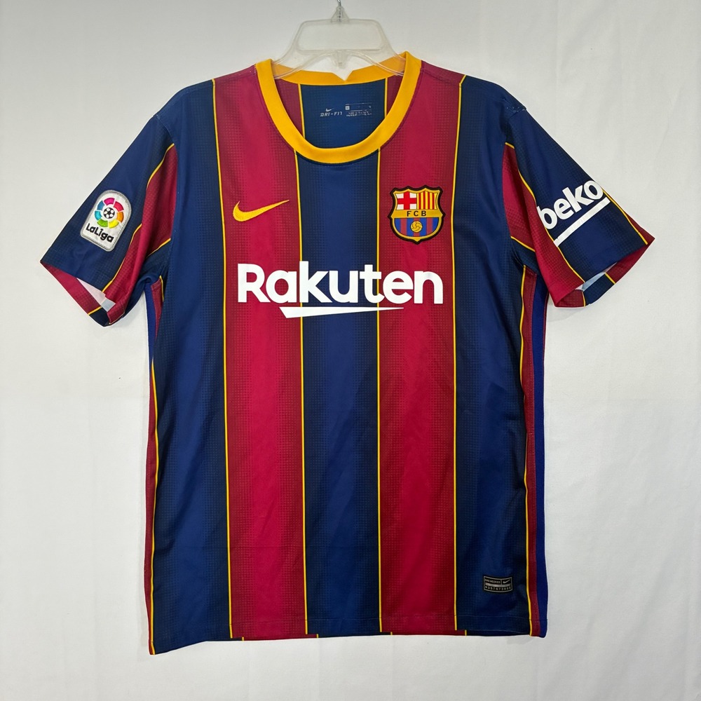 Nike FC Barcelona Home Jersey Blue Red with Yellow Trim